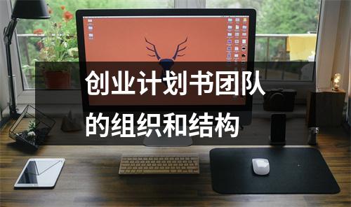 創(chuàng)業(yè)計劃書團(tuán)隊的組織和結(jié)構(gòu)