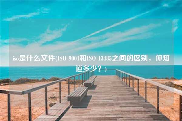 iso是什么文件(ISO 9001和ISO 13485之間的區(qū)別，你知道多少？)